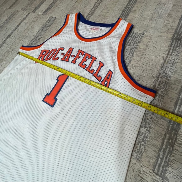 Vintage RARE Mitchell Ness Jay-Z Retirement Jersey Roc-A-Fella #888/2003 Size 56 - Picture 12 of 13